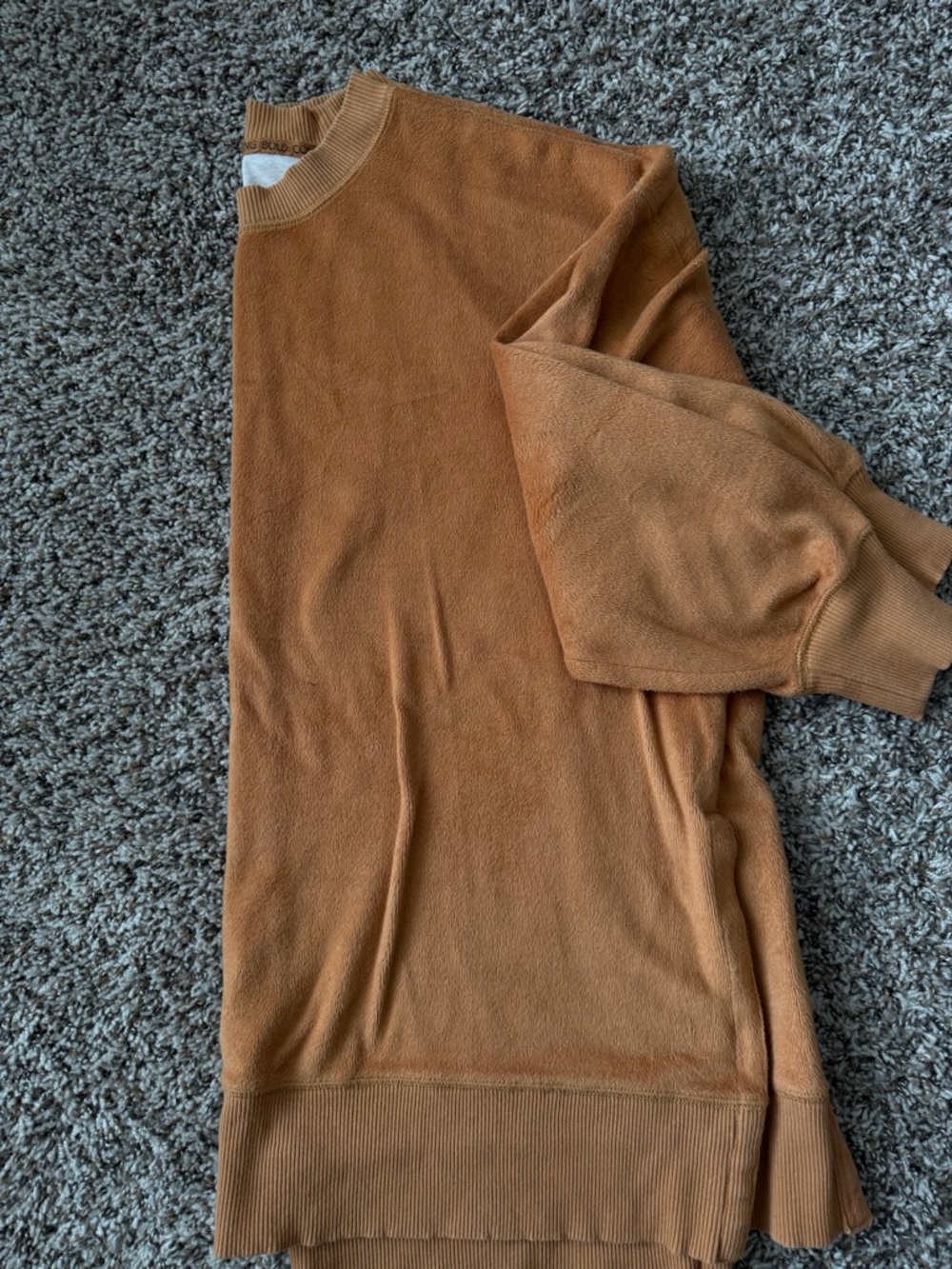Aerie Women's Oversized Crewneck Sweater - Camel